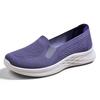 New 2025 soft-soled comfortable walking shoes sports and leisure single shoes middle-aged and elderly mother shoes one-pedal breathable women's shoes