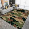 Военные камуфляжные ковры для гостиной, спальни, декоративные коврики для кемпинга, коврик для кухни, ванной комнаты, нескользящие коврики