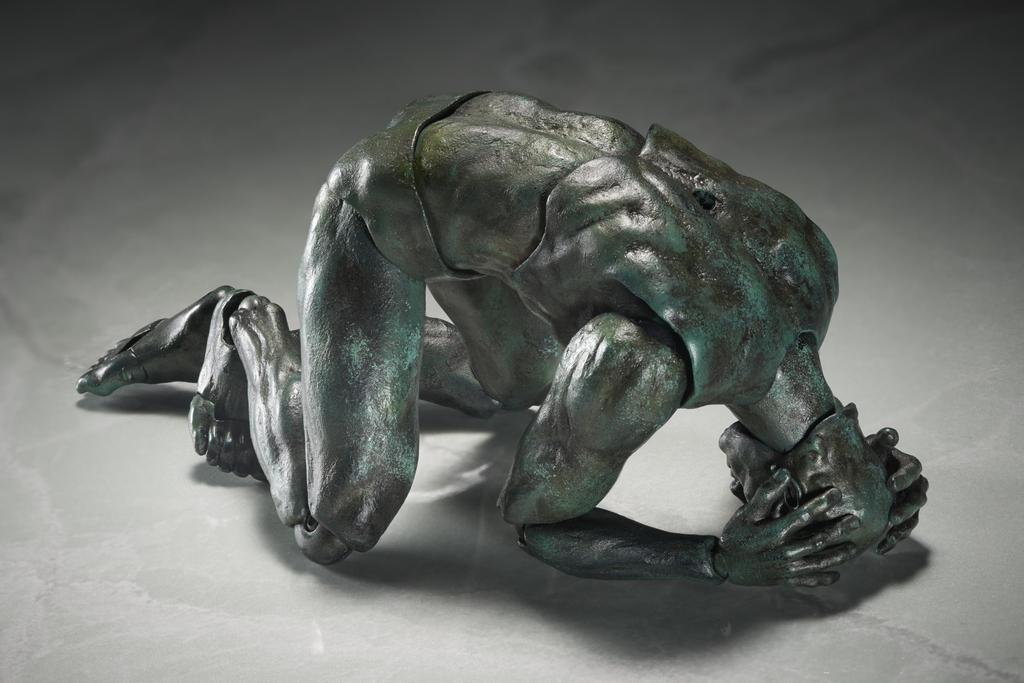 figma The Thinker PVC ABS fully assembled movable figure Non-scale & painted,