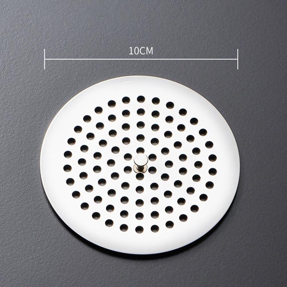 Round Square Shape Floor Drain Net Cover Stainless Steel Hair Filter Useful Drain Cover