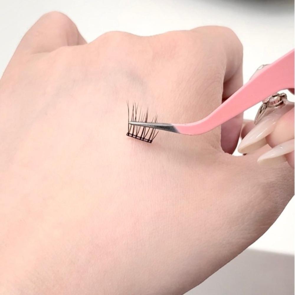 Пушистые самоклеящиеся накладные ресницы многоразовые без клея накладные ресницы пушистые пучки накладных ресниц леди