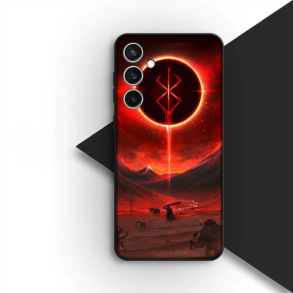 Мультяшный чехол из силикона с изображением Гатса из Берсерка для Apple iPhone 16 14 15 Plus 11 Pro Max 16E ProMax + 15Plus 16+ 14+ Чехол для телефона