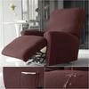 Water Repellent Recliner Sofa Covers Relax Lazy Boy Armchair Cover Polar Fleece Elastic Couch Slipcover Furniture Protector