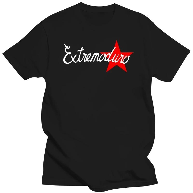 Extremoduro Logo Black Tops Tee T Shirt Unisex Size Cotton 11 Colors TShirt Heavyweight Fashion Round Neck Manga Vintage Anime Man