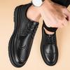 Весенне-летние черные, белые мужские туфли из натуральной кожи, модные повседневные кроссовки, мужская обувь, нескользящая обувь для доски