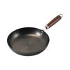 Pearl Metal Frying Pan Black 24cm Frying Pan Nitrided Even Though It Is Made of Iron Rust-resistant HC-551