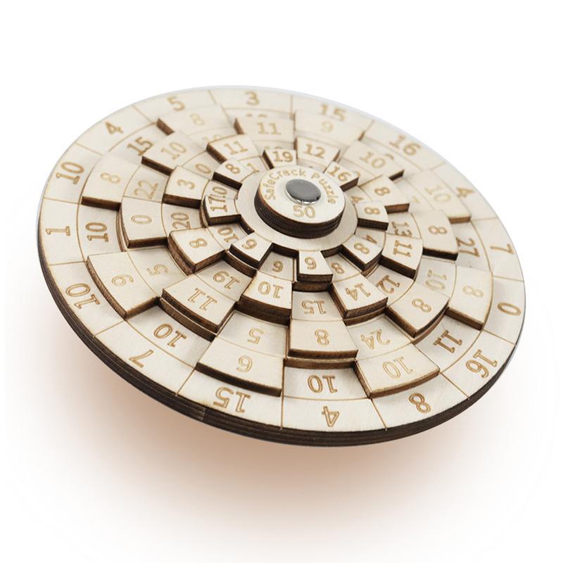 Творческий проигрыватель Huarong Road Number Деревянные интеллектуальные головоломки IQ игры Монтессори Развивающие игрушки Rompecabezas Niño