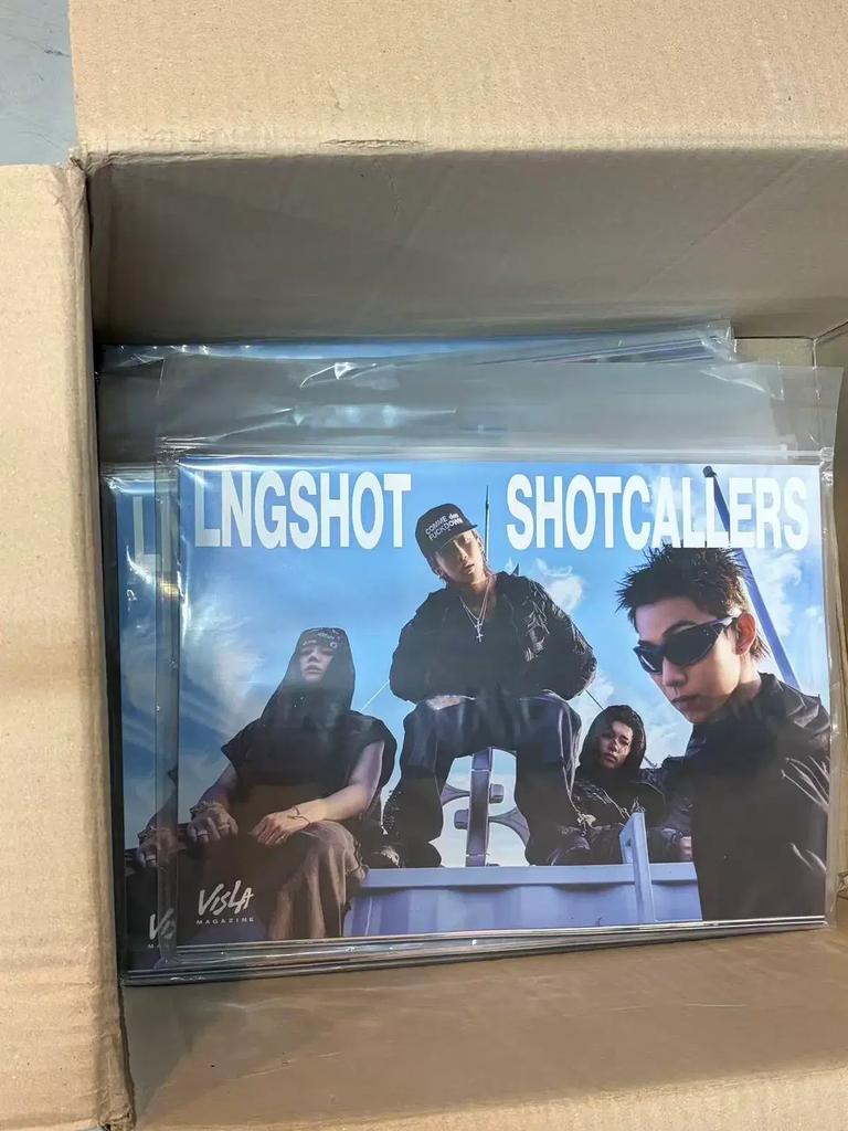 Альбом Longshot LNGSHOT SHOT CALLERS Журнал Нераспечатанный Перенос Реальный Товар
