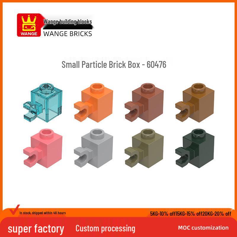 Wange DIY 1-Hole Fork Building Blocks - MOC Assembly Small Parts Toy