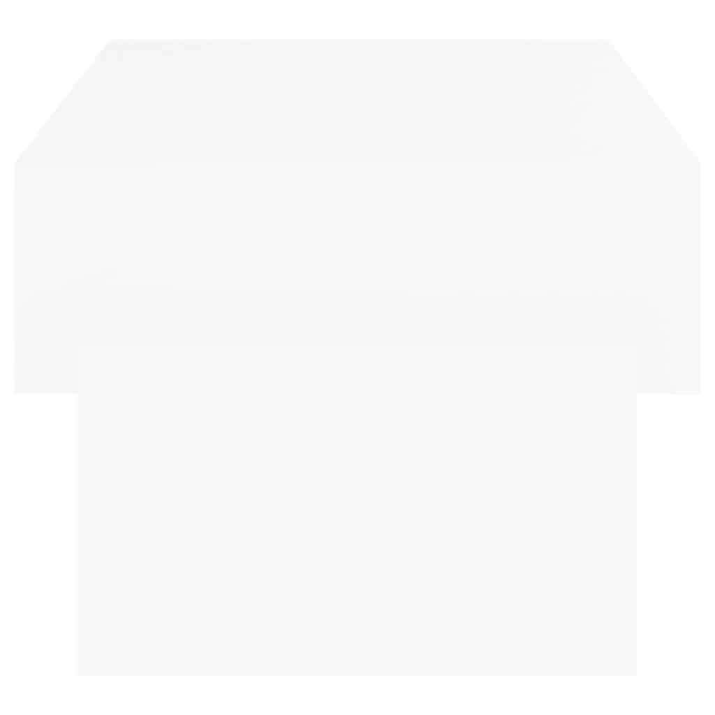 Coffee Table White 105 x 55 x 32 cm Engineered Wood