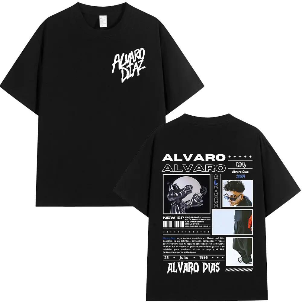 Alvaro Diaz Sayonara Album Graphic T Shirts Unisexs Clothing Hip Hop Fashion Oversized Short Sleeve Tshirt Casual Tshirts