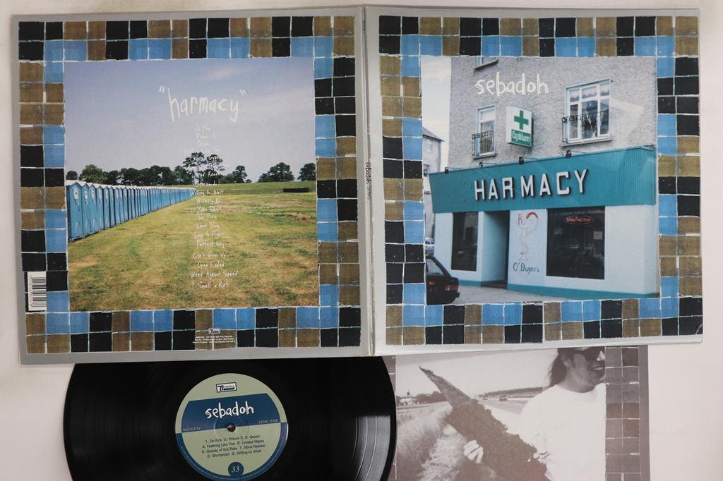 LP Record SEBADOH - Harmacy WIGLP26 DOMINO 1996 UK Rock Used