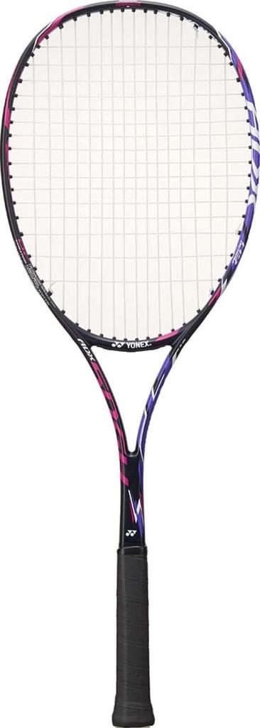 Мягкая теннисная ракетка YONEX, струны розовые G0 ADX50GHG