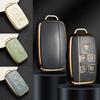 Чехол для автомобильных ключей с 5 кнопками для Land/Rover/Range/Rover/Sport/Evoque/Freelander/Velar, автомобильные аксессуары
