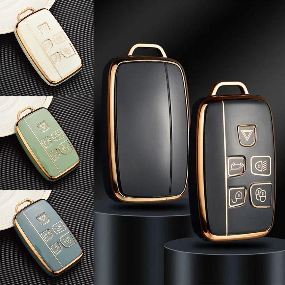 Чехол для автомобильных ключей с 5 кнопками для Land/Rover/Range/Rover/Sport/Evoque/Freelander/Velar, автомобильные аксессуары