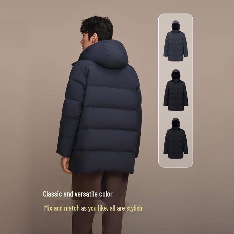 BOSIDENG Мужская короткая пуховая куртка с капюшоном B250245105