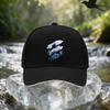 Snow Mountain Lake Scenery Sandwich Cap Unisex Easy Lightweight Adjustable Outdoor Sun Hat Ideal Gift for Travel Parties And