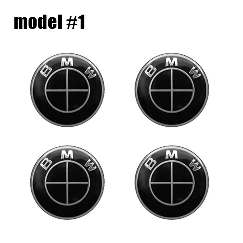 4Pc 56mm+60mm Car Logo Wheel Center Cap Emblem For BMW M Performance E46 E90 E60 F10 E39 F30 E36 F20 E87 E90 E70 Hub Cover Badge