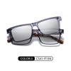 CG7703Super Light TR90Magnetic polarized prescription glasses for men and women, square frame sunglasses for drivers