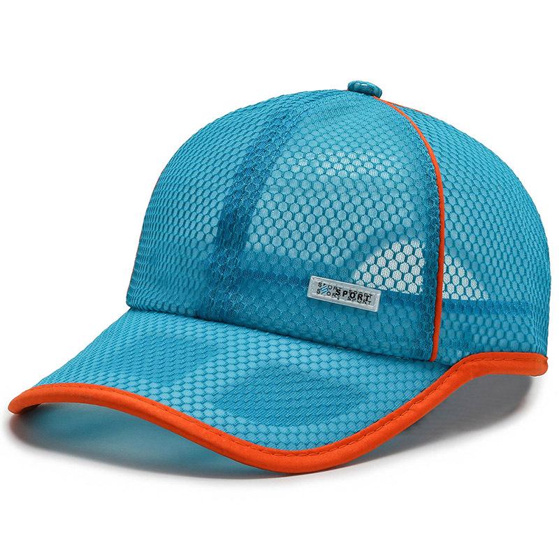 New Men's and Women's Mesh Baseball Cap Couple Trend F1 Truck Driver Outdoor Fishing Shade Travel Riding Sports Surfing Cool Hat
