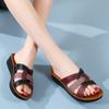 Большие летние женские нескользящие и износостойкие модные сандалии на толстой подошве, размеры 35–43, женские тапочки, обувь для мам