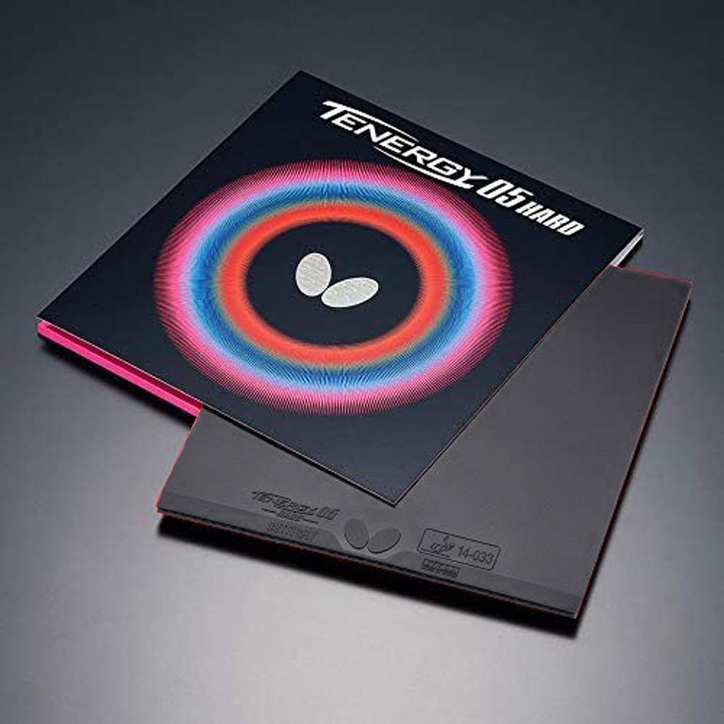 Butterfly Tenergy 05 Hard 06030 Table Tennis Thick Rubber, Black,