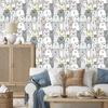Teddy bear family wallpaper for living room and bedroom 50x1000