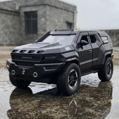 1:24 Rezvani Vengeance Бронированный Автомобиль Сплав Металл Литой Модель Машинки Мальчик Высокая Симуляция Миниатюры Дом Модный Праздничный Подарок