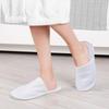 Fashion 6 Pairs Disposable Slippers for Guests Bulk House Slippers Spa Fluffy Coral Fleece Indoor Hotel Slippers for Women Men