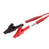 300V/15A Alligator Clips Electrical Test Clips with 4mm Banana Jack Socket Terminals Suitable for Multimeter Test Leads
