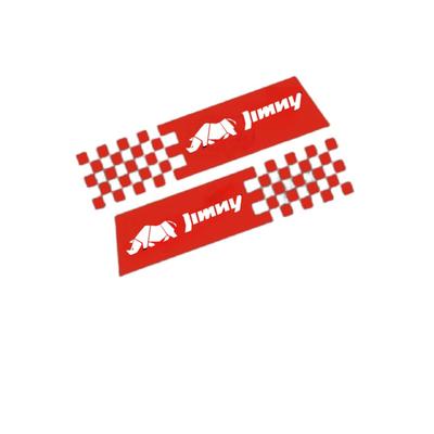 Наклейка Suzuki Jimney на зеркало автомобиля, Светоотражающая наклейка Наклейка на автомобиль Зеркало заднего вида автомобиля, Боковое зеркало