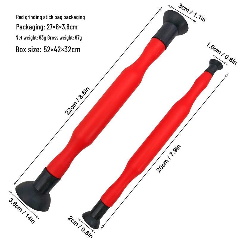 Пневматический инструмент для притирки клапанов с присоской и пастой для ремонта автомобилей