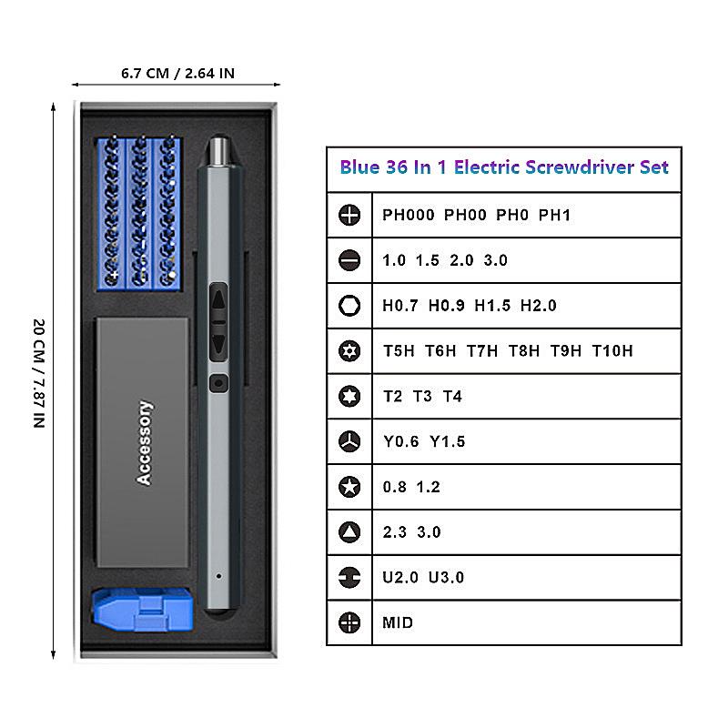 Набор электрических отверток, аккумуляторный небольшой мини-комплект электрических отверток, многофункциональный инструмент, прецизионные беспроводные отвертки, инструмент для ремонта