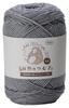 Olympus Silk Hand Knitting Yarn Medium Thick Natural Tsumugi 107 Light Gray 100g 185m Set of 3 Balls (Medium Thick) COL. Approx.