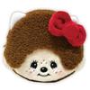 Monchhichi x Hello Kitty Косметичка для лица MKT-FP В14.5 x Ш15.5 x Г5см