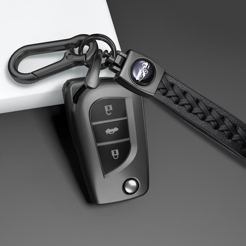 2, 3, 4 кнопки TPU чехол для автомобильного ключа чехол для Toyota Hilux Corolla Avensis Prado Fortuner RAV4 CHR Shell аксессуары