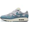 Кроссовки унисекс Patta x Air Max 1 Noise Aqua Синий Металлик-Серебристый Чистый Платиновый DH1348-004