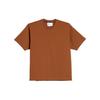 X Pharrell Williams Basics Tee Brown Unisex Tops HF9956