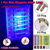 1 Piece Household Mini Mosquito Killer Light LED Socket Sensor Mosquito Repellent Trap Night Lamp