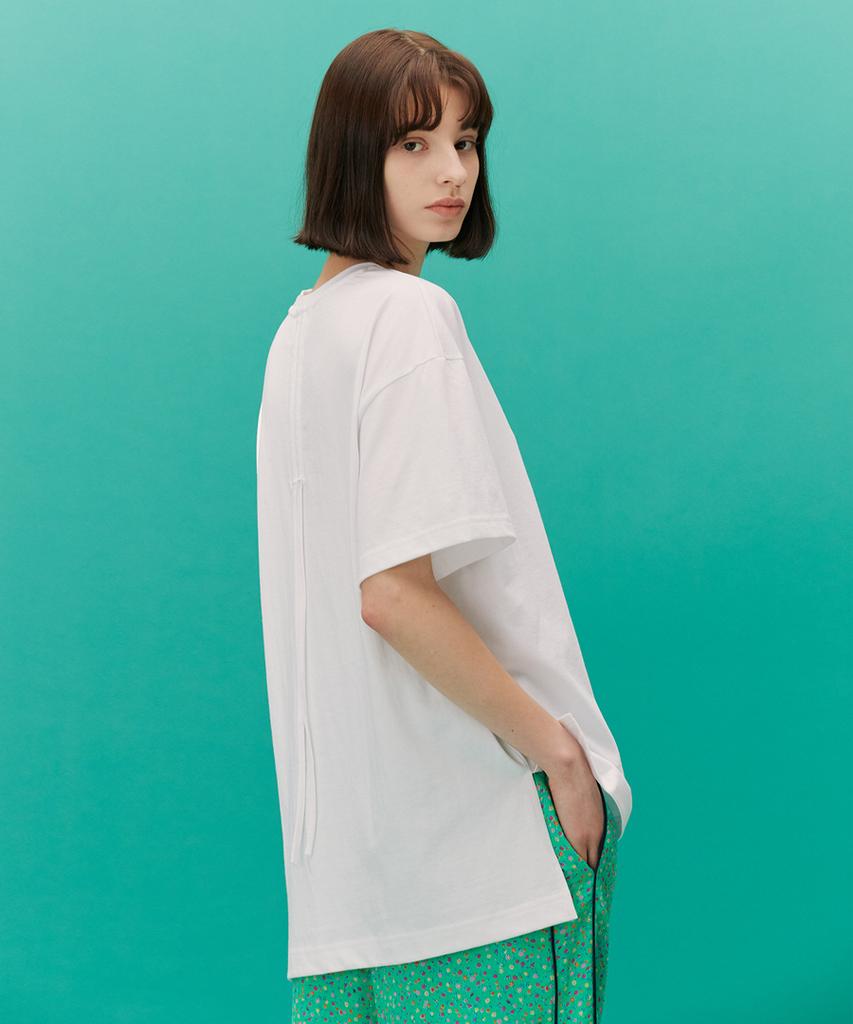 CETU Loose Fit Short Sleeve T-Shirt (White)