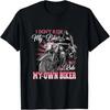 Womens I Don't Ride My Own Bike Motorcycle Biker Wife Biker T-Shirt
