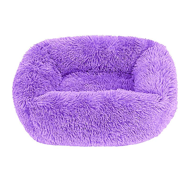 Кровать для домашних животных для собак Мягкий диван Пушистые аксессуары Корзина Корзины Большие Маленькие Большие Подушки Домашние животные Собаки Щенки Будка Подстилка Кровати Кошки