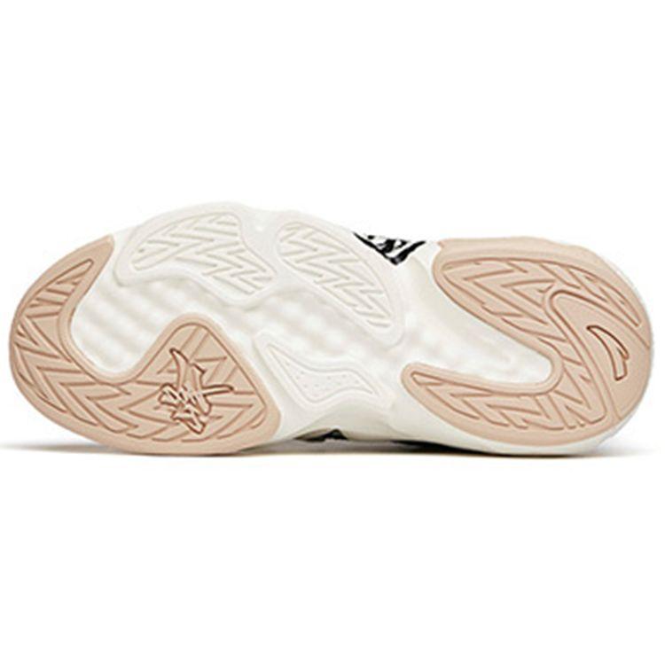 Anta Badass Life Series Weifeng 2 Non-Slip Wear-Resistant Low-Top Dad Shoes Women Sneakers White Black Gray 122148080-5