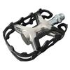 MKS MT-LITE Pedals, Silver/Black