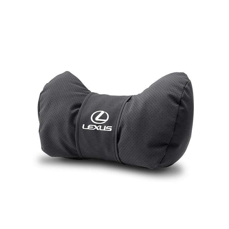 Замшевая подушка под голову и поясницу для автомобиля, автомобильные аксессуары для Lexus RX330 IS250 Ct200h ES300h RX350 LS460 GX470, подушка для шеи, поддержка поясницы