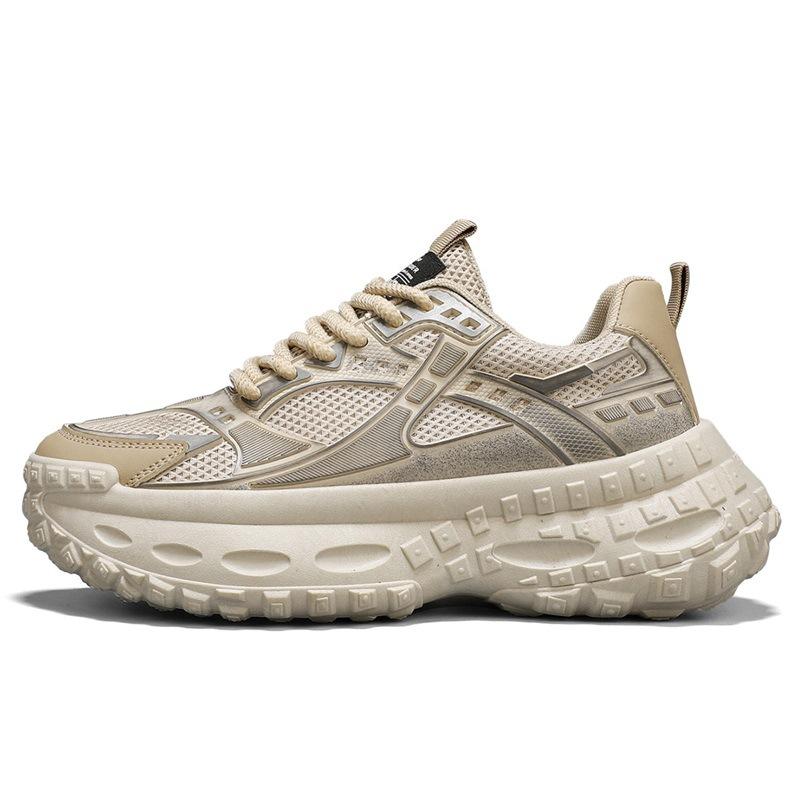 Обувь мужская обувь 2025 повседневная новая осенняя дышащая мужская спортивная обувь толстая подошва увеличивающая рост персонализированные папины кроссовки