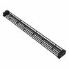 Yamazaki Tower Folding Dish Drainer, Small, Black, Approx. W26 x D42 x H0.8cm, Rolls Up for Slim Storage, 7838