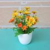 Домашний декор Праздничные принадлежности Искусственные растения Шелковые хризантемы Имитация бонсай Цветы в горшках