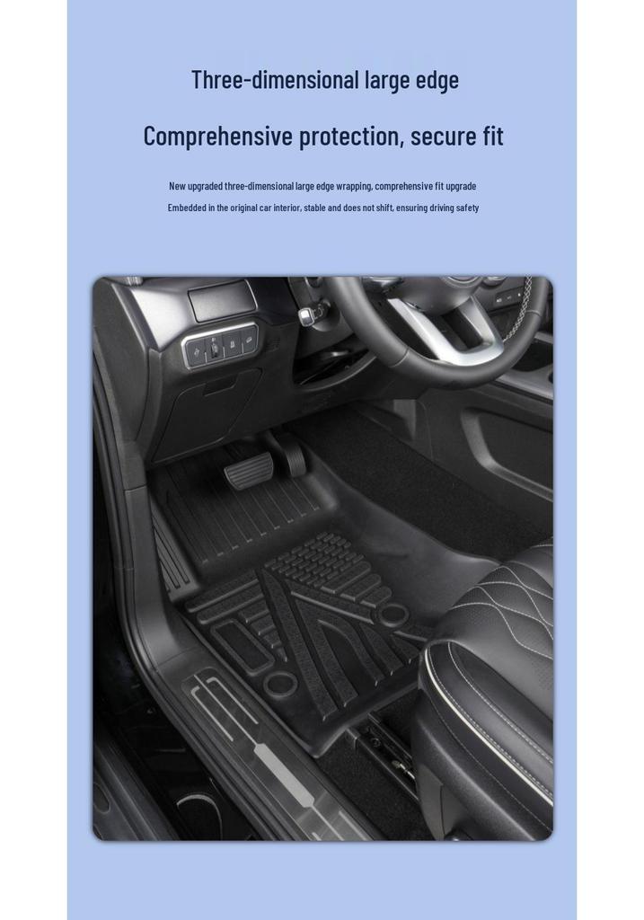 Индивидуальные ТПЭ коврики в салон и багажник для Honda Pilot 2016-2022