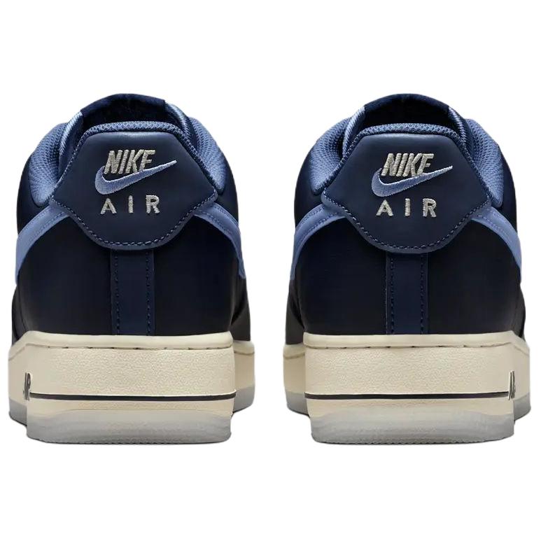 Nike Кроссовки Мужские Nike Air Force 1 Low 07 Obsidian Diffused Blue Мягкий-Жемчужный Алюминий IM6600-451